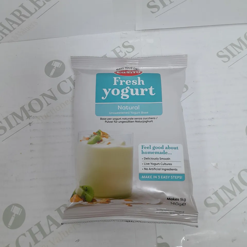 EASIYO FRESH YOGURT NATURAL MAKE YOUR OWN PACKET X5
