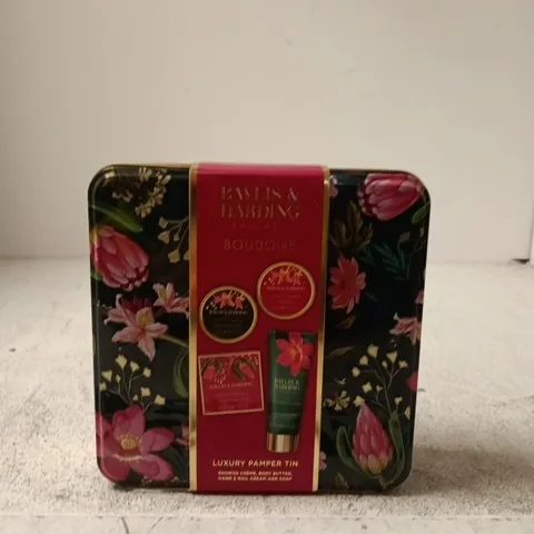 BAYLIS & HARDING LUXURY PAMPER TIN β FLORAL BATH & BODY COLLECTION