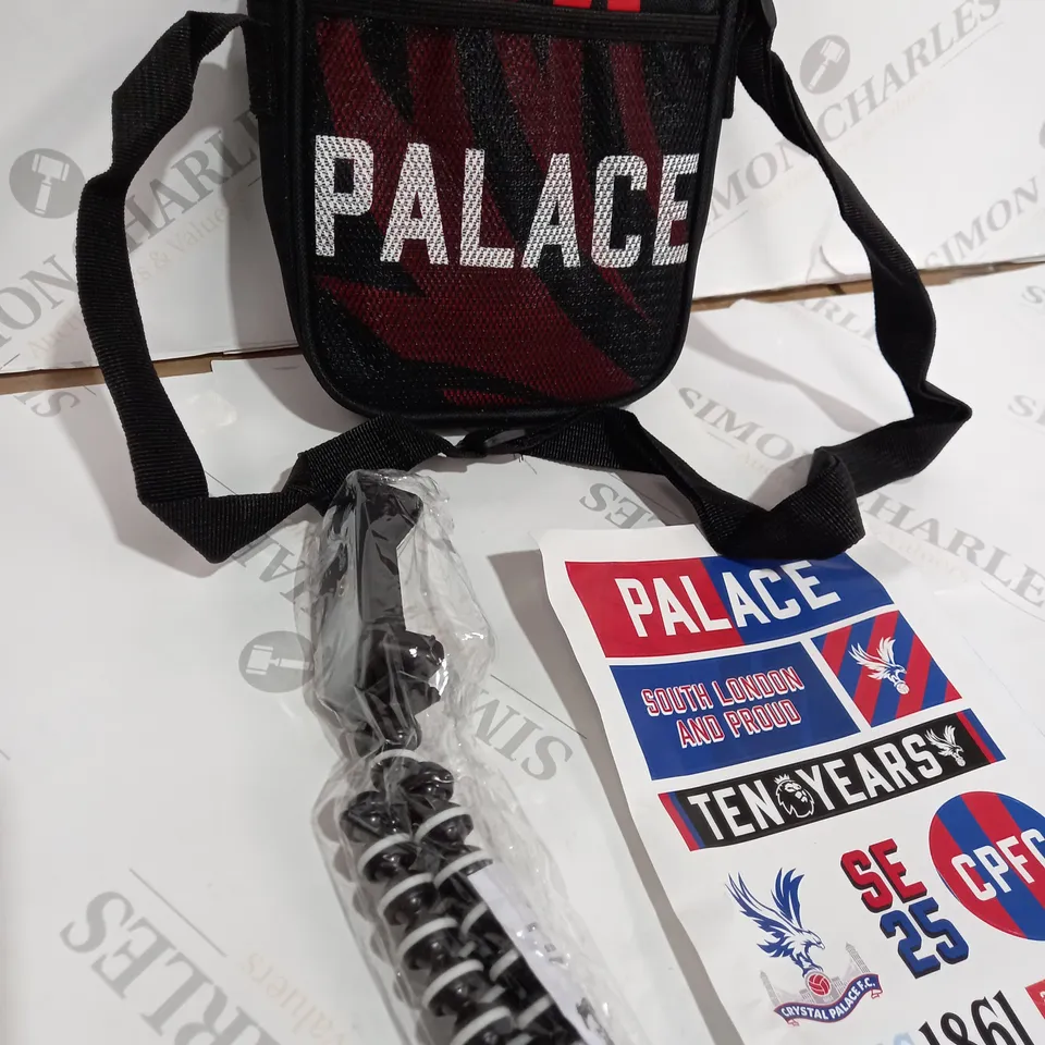 CRYSTAL PALACE CROSS BODY BAG - WITH SELFIE STICK