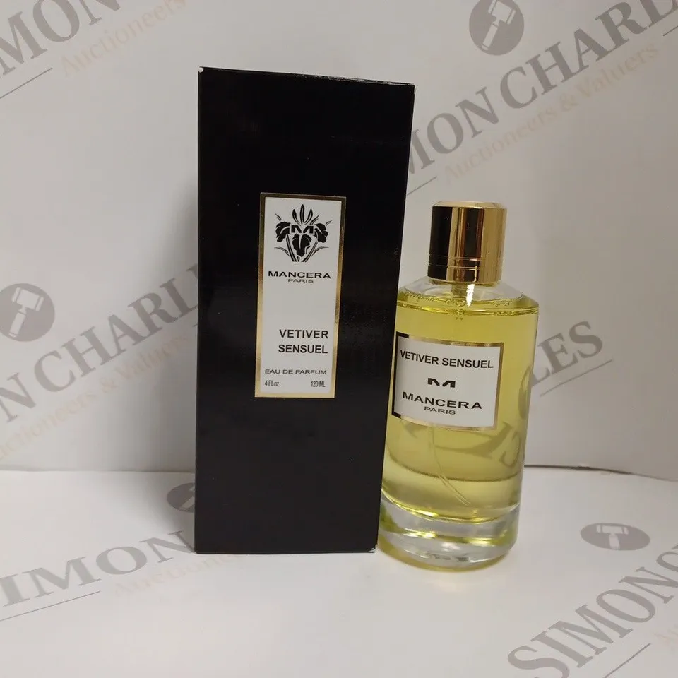 BOXED MANCERA PARIS VETIVER SENSUEL EAU DE PARFUM SPRAY - 120ML   