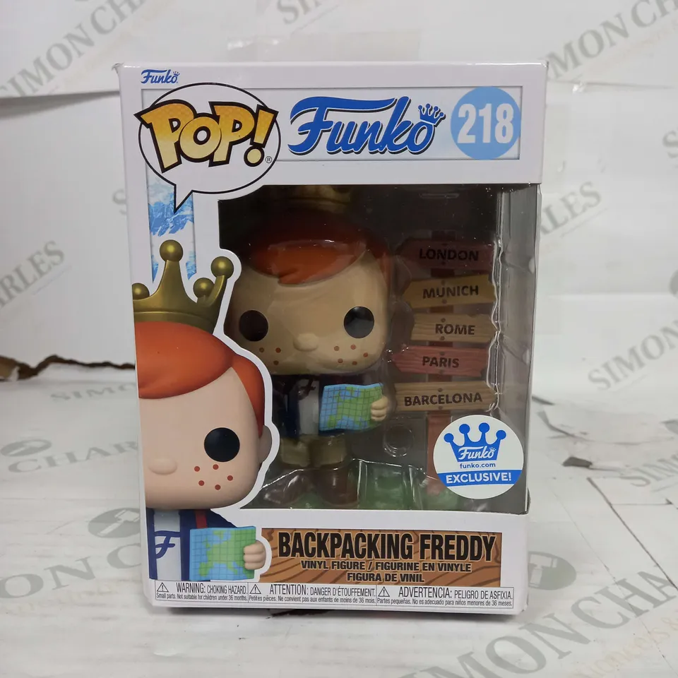 POP! FUNKO BACK PACKING FREDDY VINYL FIGURE - 218