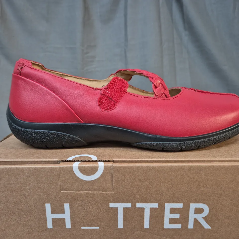 BOXED HOTTER SHAKE II WIDE SHOES - UK 8 