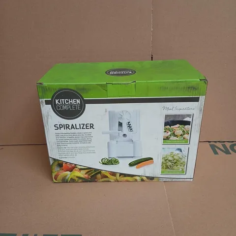 SIX BOXED KITCHEN COMPLETE SPIRALIZER