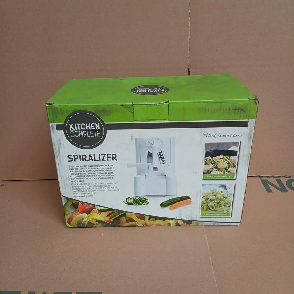SIX BOXED KITCHEN COMPLETE SPIRALIZER