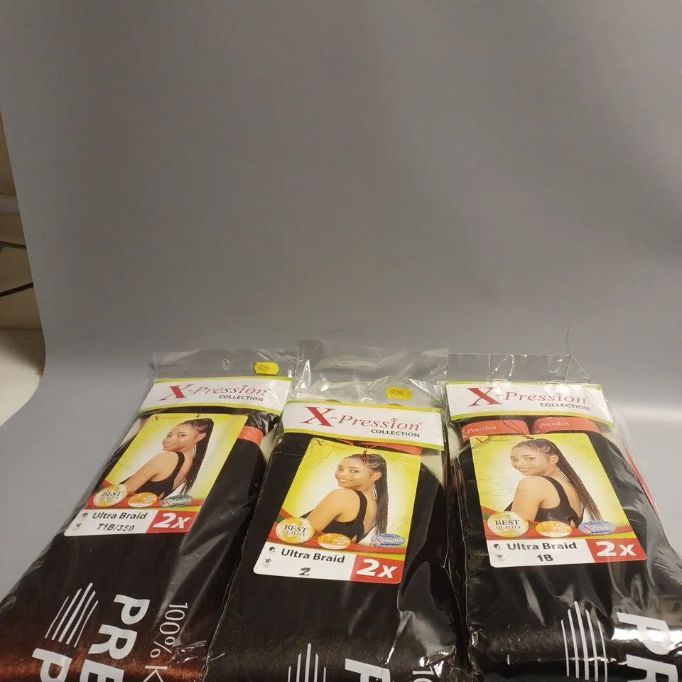 LOT OF APPROX. 10 ASSORTED HAIR PRODUCTS TOO INCLUDE WIGS , BRUSHES AND BANDS 