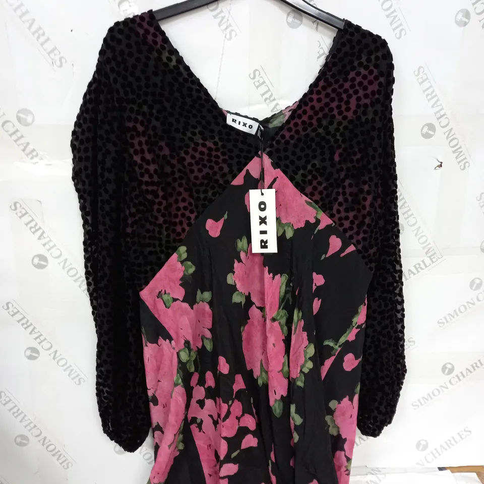 RIXO FLORAL PATTERN DRESS SIZE 3XL