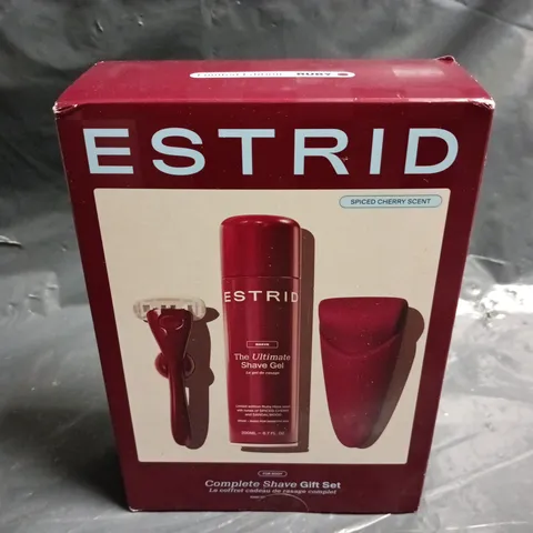 ESTRID COMPLETE SHAVE GIFT SET - SPICED CHERRY