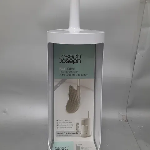 JOSEPH JOSEPH FLEX LITE - SILICONE TOILET BRUSH WITH SLIMLINE HOLDER SET