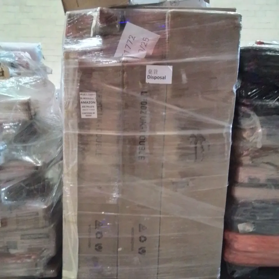 PALLET OF ELECTRICAL ITEMS AND HOUSEHOLD GOODS TO INCLUDE;STAINLESS STEEL FAN,SPORTS SCOOTER,ELECTRIC STOVE SINGLE DOOR