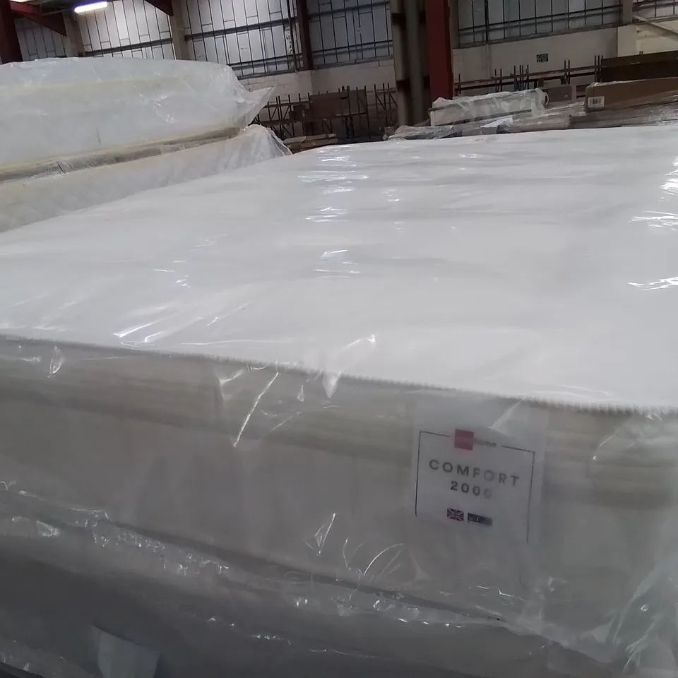 QUALITY BAGGED COMFORT 2000 DOUBLE MATTRESS 