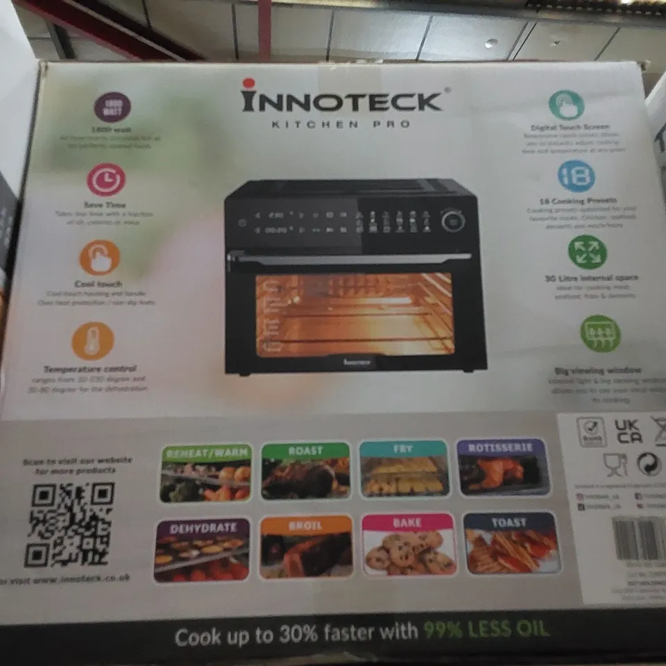 INNOTECK KITCHEN PRO 18 IN 1 30 L SMART DIGITAL AIR FRYER OVEN