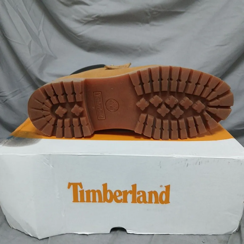 TIMBERLAND WHEAT BOOTS – MEN’S LEATHER BOOTS, BOXED - SIZE 11