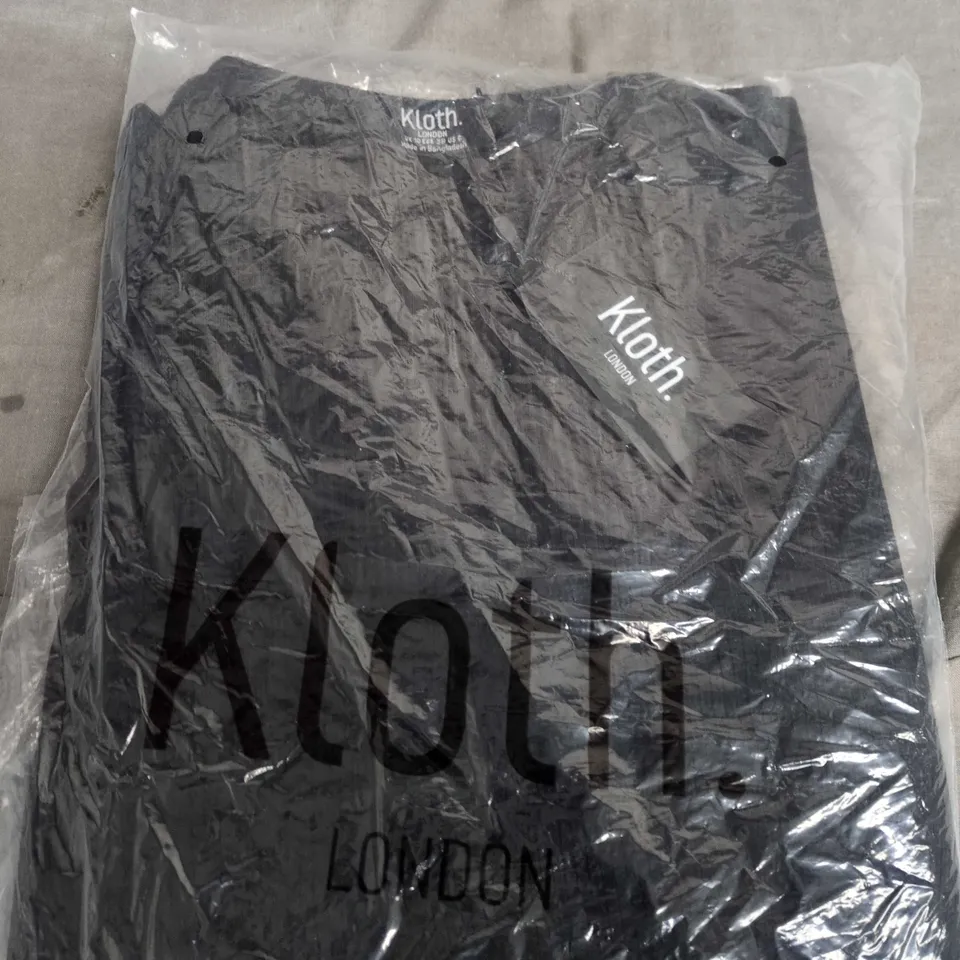 KLOTH LONDON JERSEY DRESS – BLACK – UK 10 