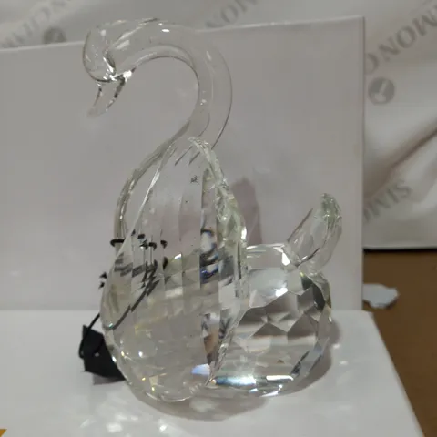 JULIAN MCDONALD SET OF CRYSTAL LOOK SWANS