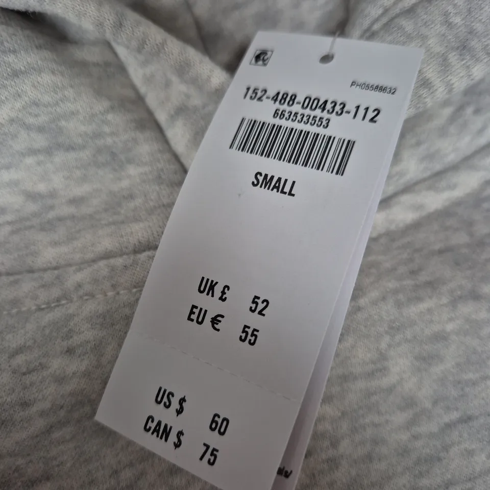ABERCROMBIE & FITCH GREY HOODIE – SMALL
