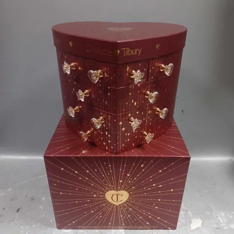 BOXED CHARLOTTE TILBURY BEAUTY TREASURE CHEST OF LOVE