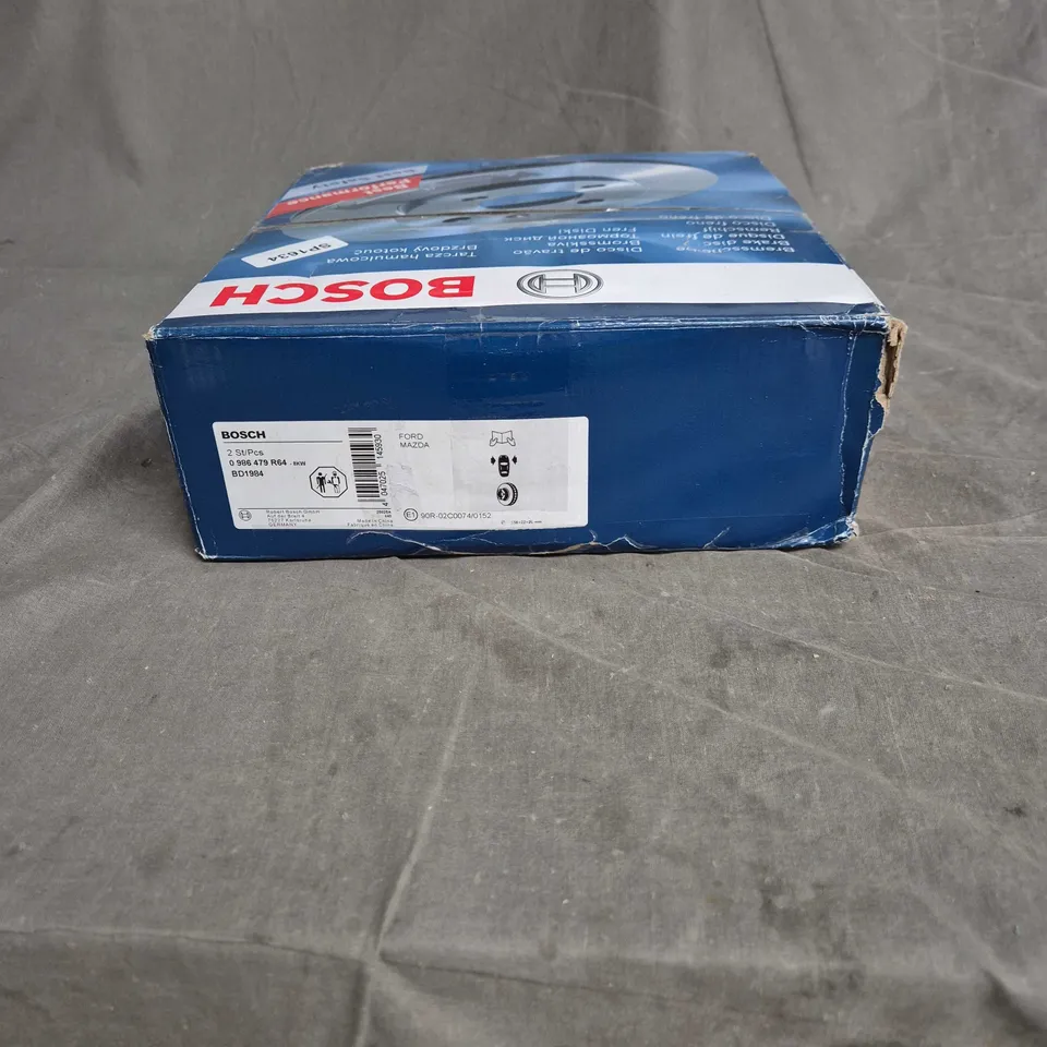 BOSCH BRAKE DISC ROTOR – TO FIT FORD MAZDA