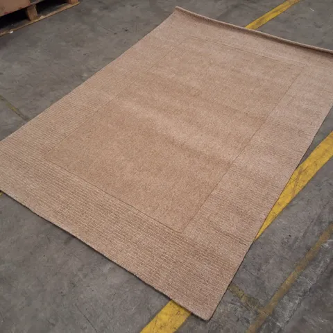 BEIGE RECTANGULAR WOVEN RUG β FLOOR COVERING APPROXIMATELY 160Γ230CM