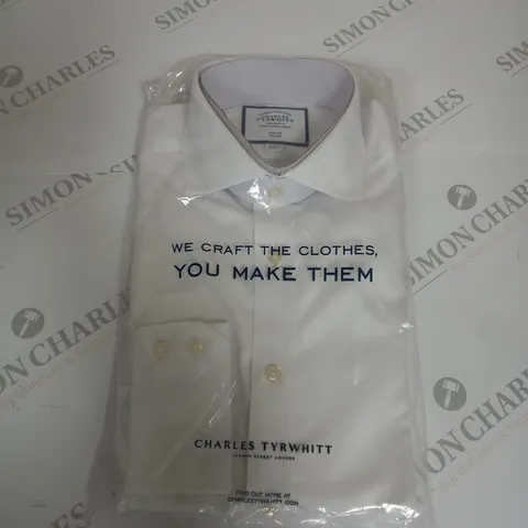 BAGGED CHARLES TYRWHITT SLIM FIT SHIRT