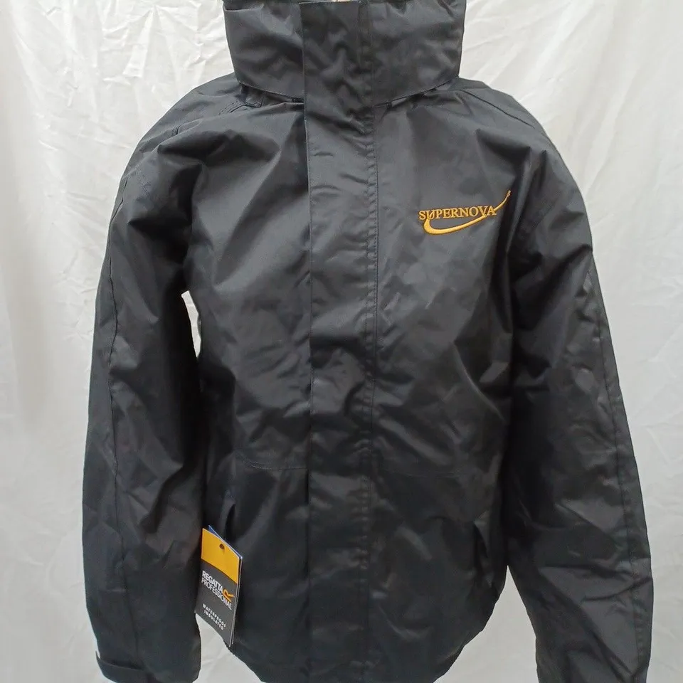 REGATTA WATERPROOF INSULATED DOVER COAT, BLACK - SIZE S