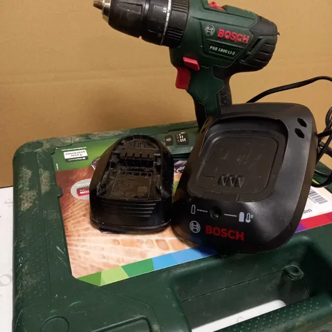 BOSCH CORDLESS COMBI DRILL PSB 1800 LI-2