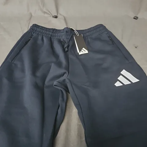 ADIDAS NAVY TRACK PANTS – MEN'S, UK LARGE