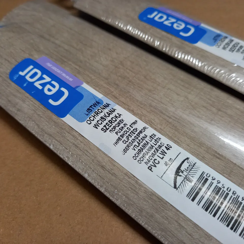 CEZAR PVC 90CM PUSH-IN THRESHOLD STRIPS