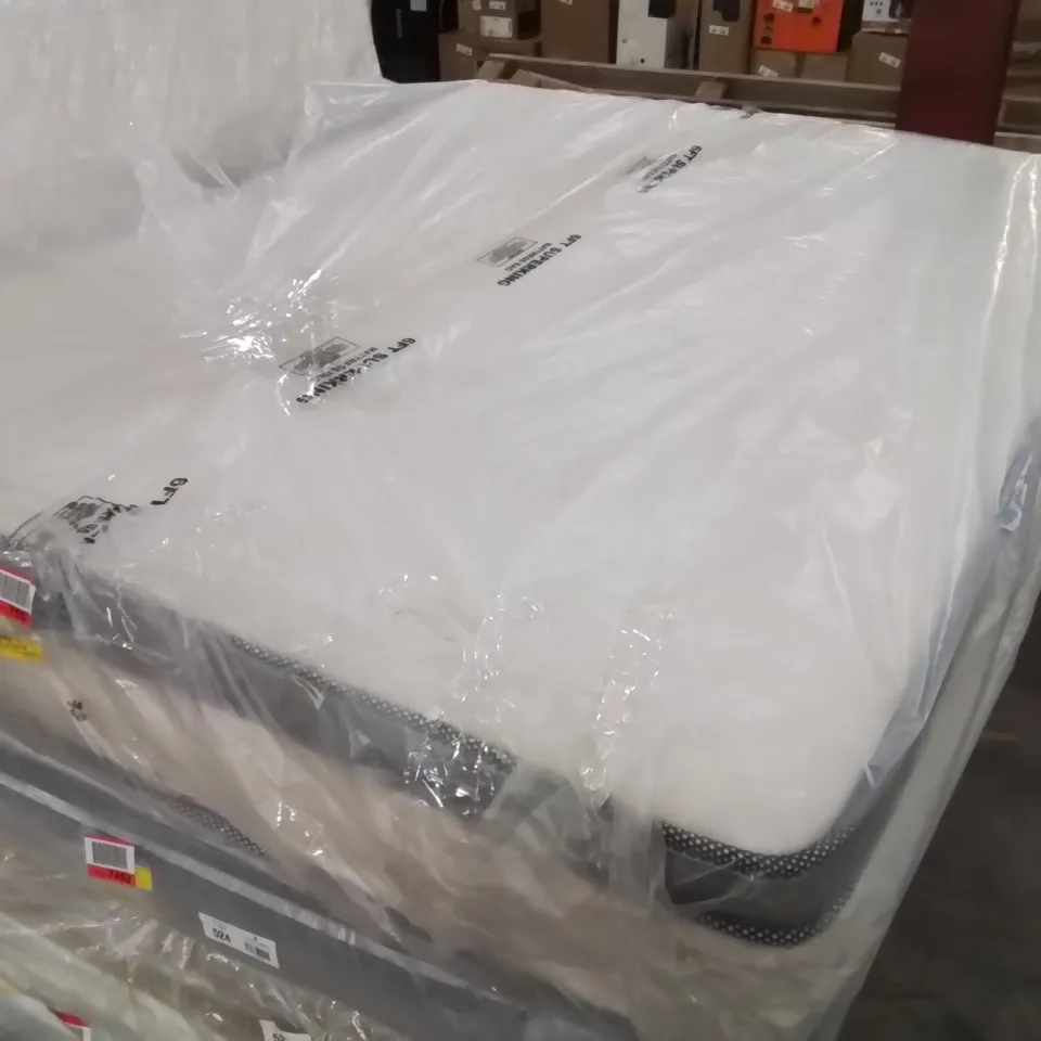 QUALITY BAGGED MURCIA SLEEP PILLOW TOP POCKET SPRUNG KINGSIZE MATTRESS 