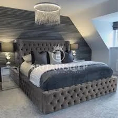 BOXED MAJESTIC NIGHTS UPHOLSTERED OTTMAN (6 PARTS)