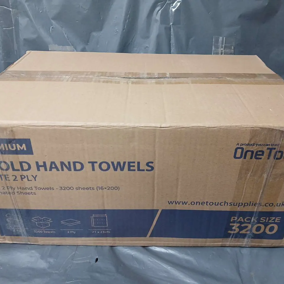 BOXED ONE TOUCH Z FOLD HAND TOWELS