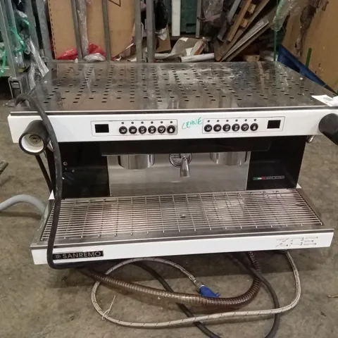 SANREMO ZOE 2 GROUP TRADITIONAL ESPRESSO COFFEE MACHINE