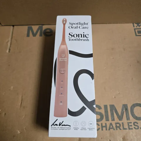 SEALED SPOTLIGHT ORAL CARE SONIC TOOTHBRUSH 