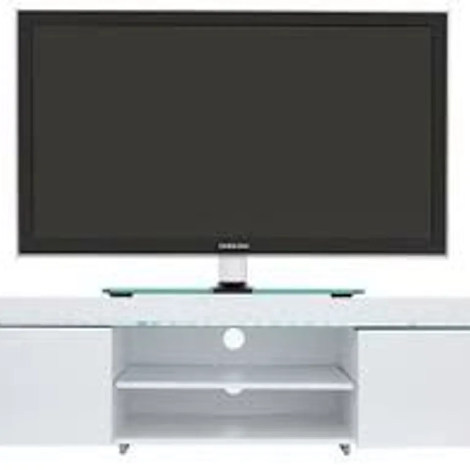 BOXED ATLANTIC WHITE TV UNIT (1 BOX) RRP £249