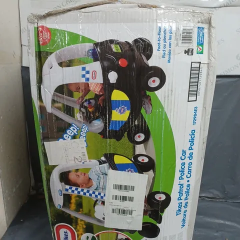 BOXED LITTLE TIKES POLICE PATROL CAR