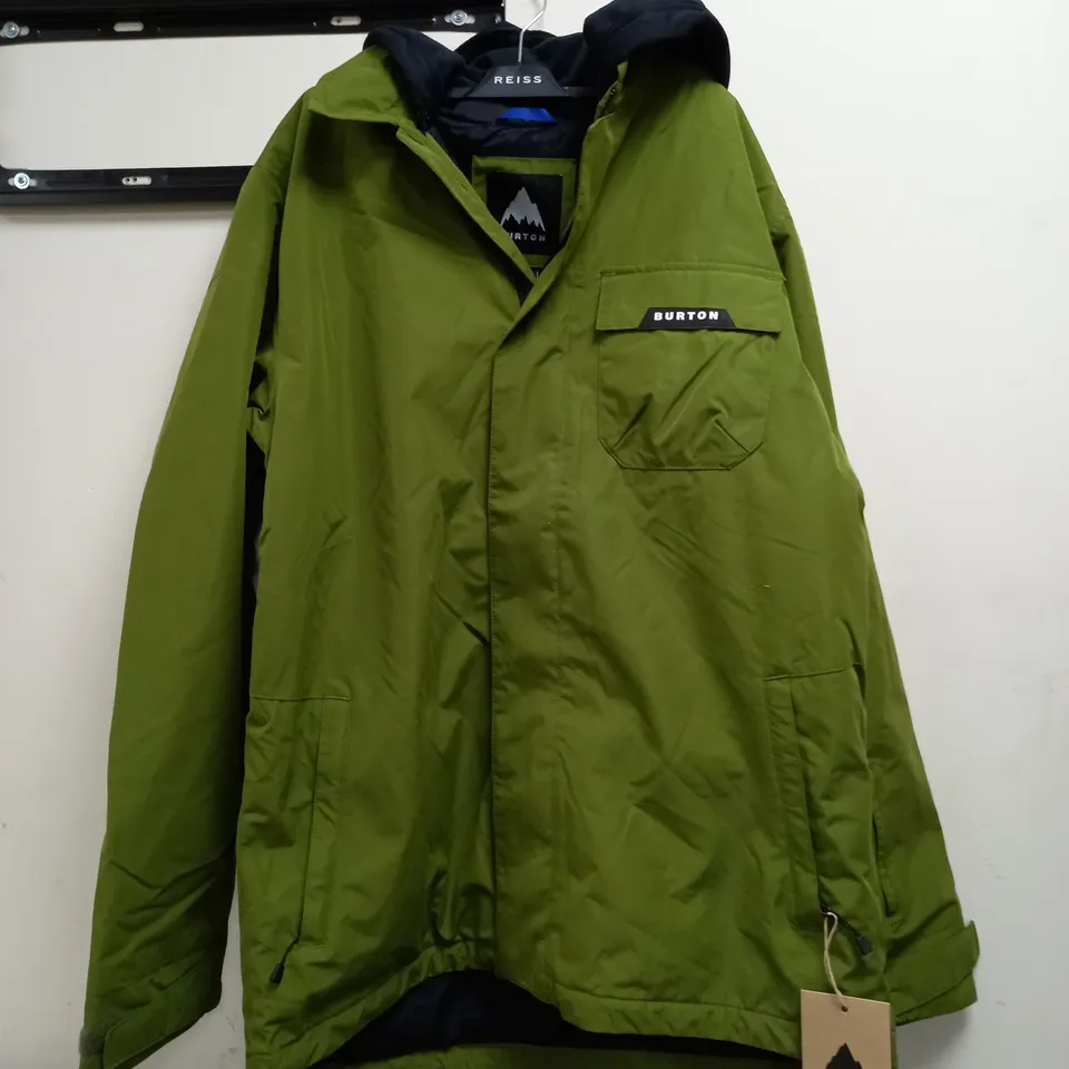 BURTON M DUNMORE JACKET IN CALLA GREEN - LARGE