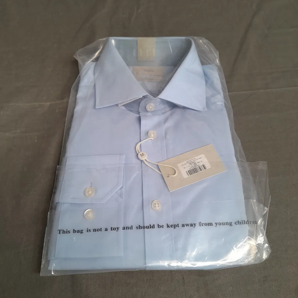 SEALED MOSS REGULAR FIT LIGHT BLUE SHIRT - SIZE 15 1/2 INCH NECK