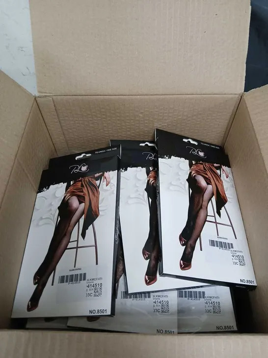 Lot 1048: BOX OF APPROXIMATELY 30 PACKS OF FASHION STOCKINGS - BLACK ...