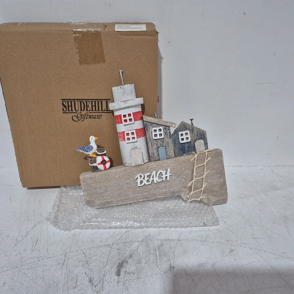 LOT OF 36 AS NEW SHUDEHILL SANDY BAY HANGING BEACH HOUSE PLAQUES