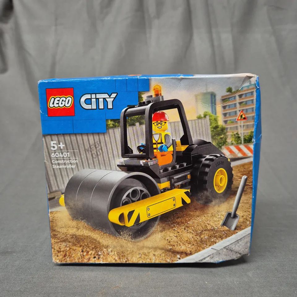 LEGO CITY - CONSTRUCTION STEAMROLLER - 60401