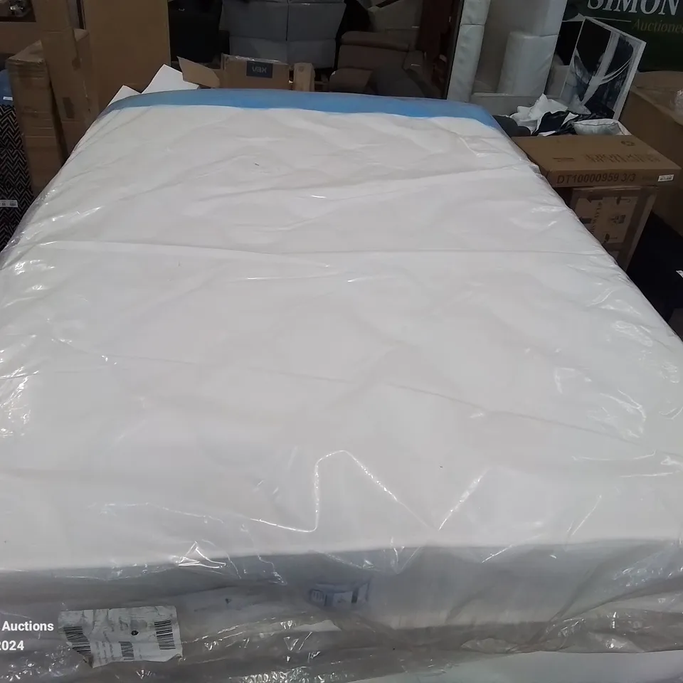 BAGGED DESIGNER DOUBLE 135CM AIRSPRUNG MEMORY FOAM COMFORT MATTRESS RRP £699