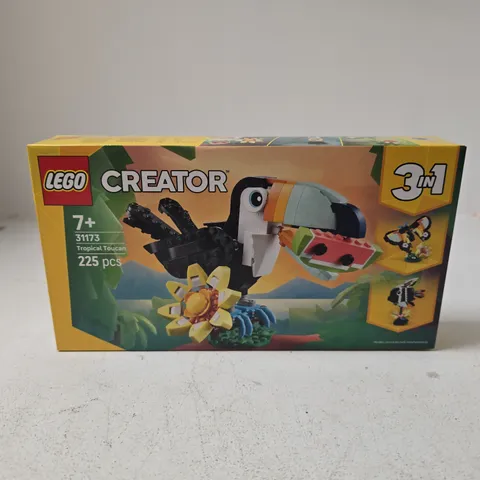 BOXED LEGO CREATOR TROPICAL TOUCAN 3IN1 - 31173