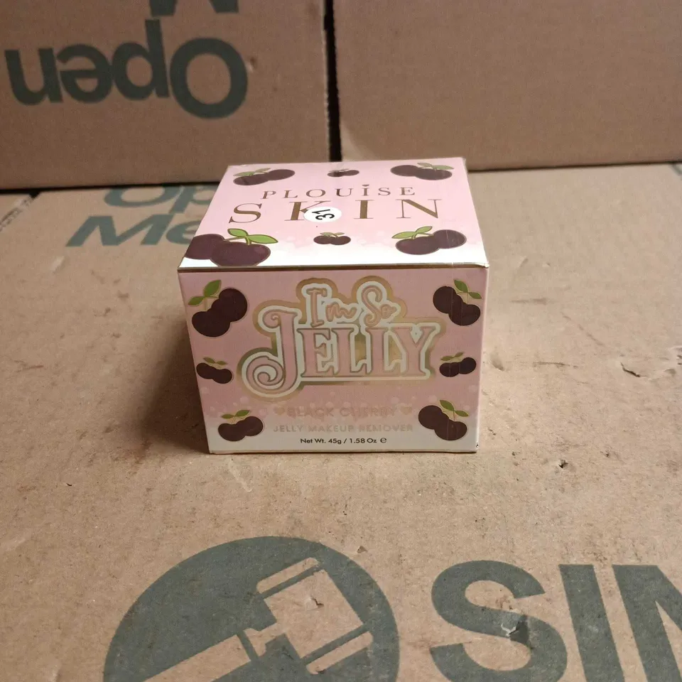 PLOUISE SKIN I'M SO JELLY BLACK CHERRY MAKE UP REMOVER 45G BOXED