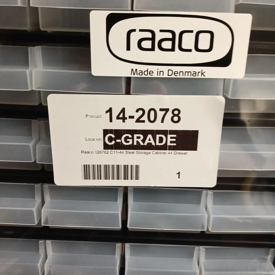 RAACO 14-2078 44-DRAWER STEEL STORAGE CABINET