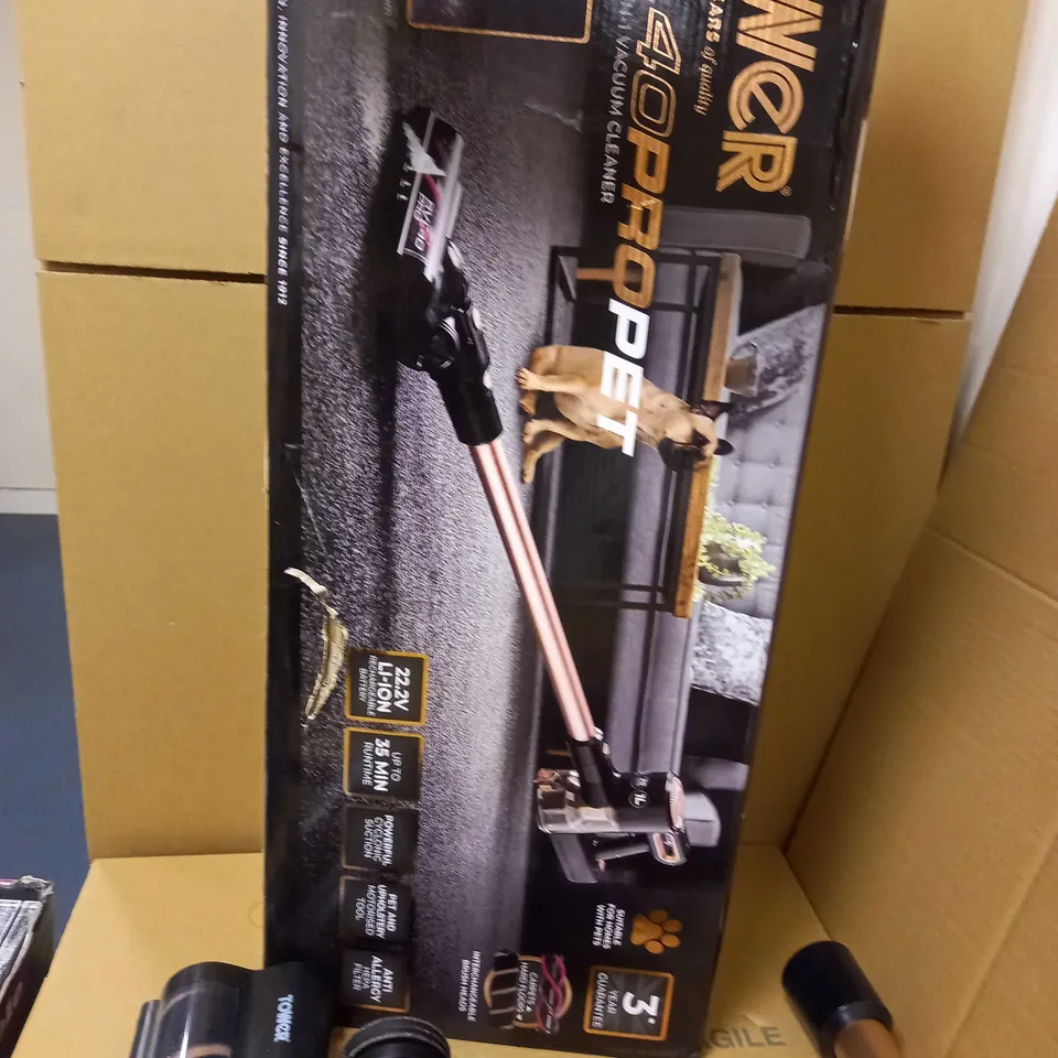 TOWER PRO PET 3-IN-1 CORDLESS VACUUM CLEANER
