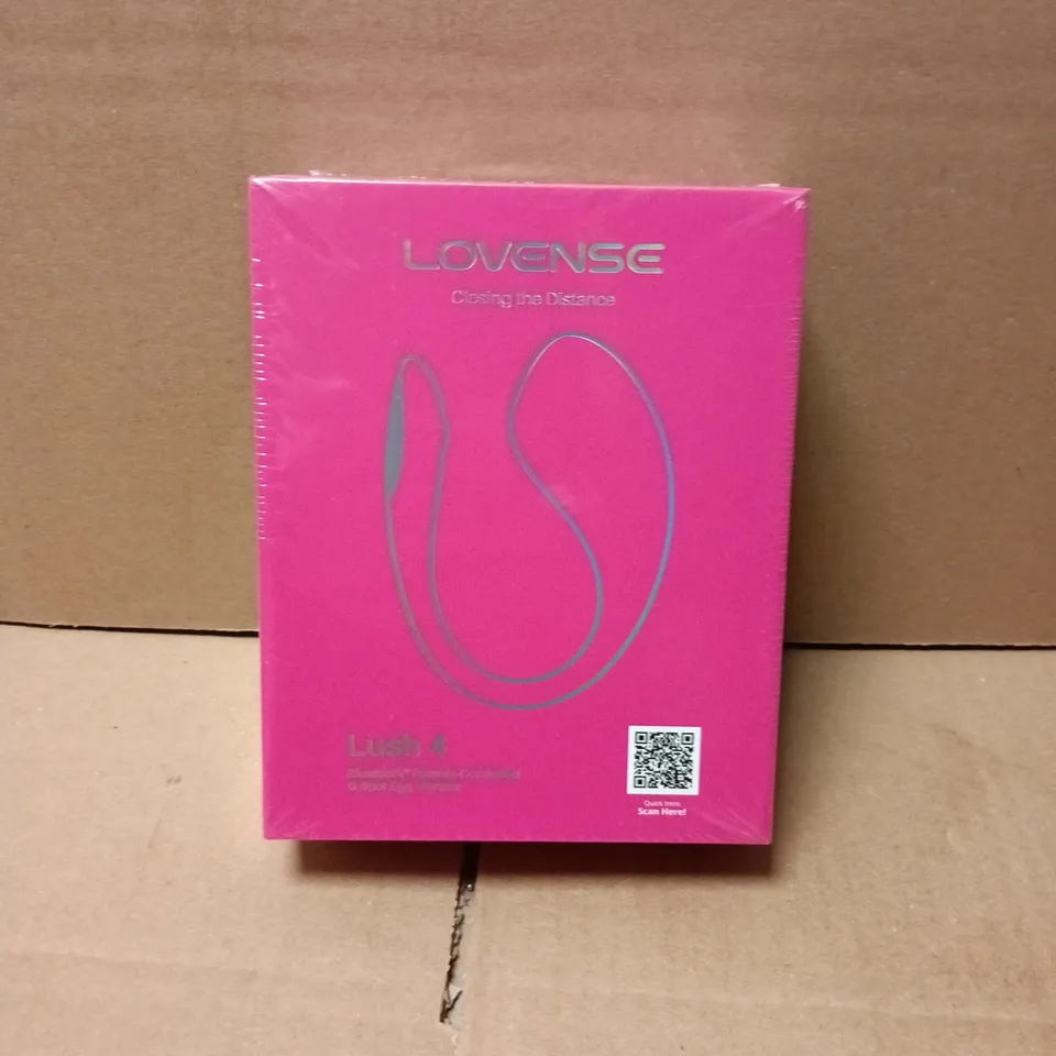 SEALED LOVENSE LUSH 4 BLUETOOTH REMOTE CONTROLLED G-SPOT EGG MASSAGER