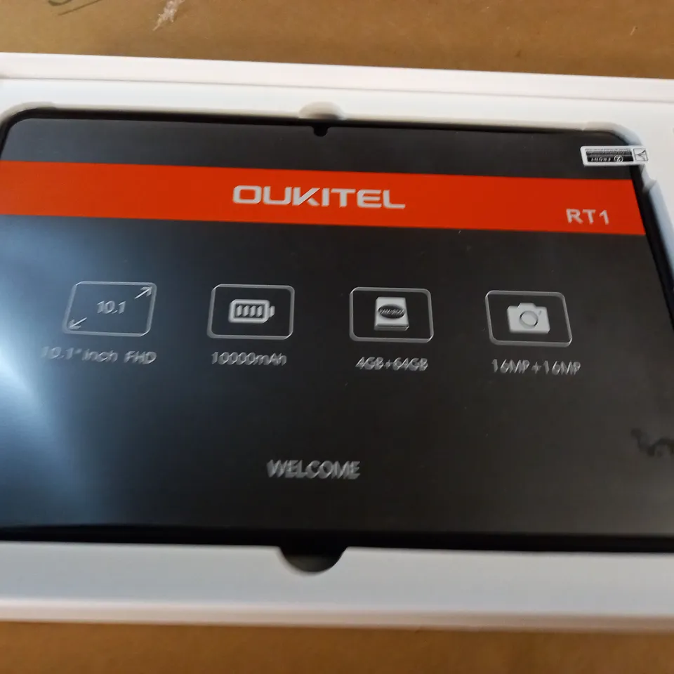 BOXED OUKITEL RT1 10.1" ANDROID TABLET