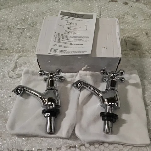 WALL MOUNTED BASIN TAPS β CHROME (6708 BASIN TAPS)