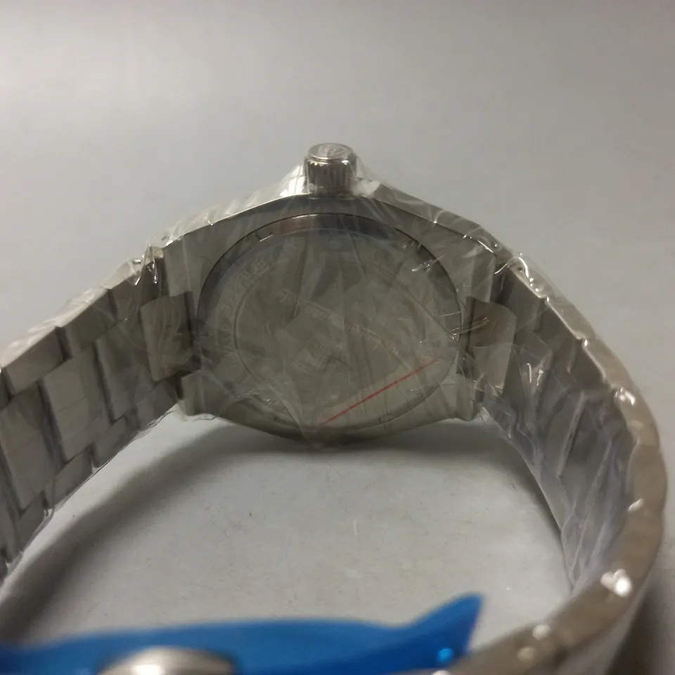 MENS BERNARD REINHARDT WATCH – GOLD COLOUR DIAL – 316 STAINLESS STEEL CASE & STRAP – SWISS MOVEMENT – SAPPHIRE CRYSTAL - 5 ATM WATER RESISTANT 