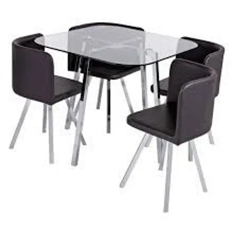 BOXED SET OF 4 ELSIE DINING CHAIRS (1 BOX)