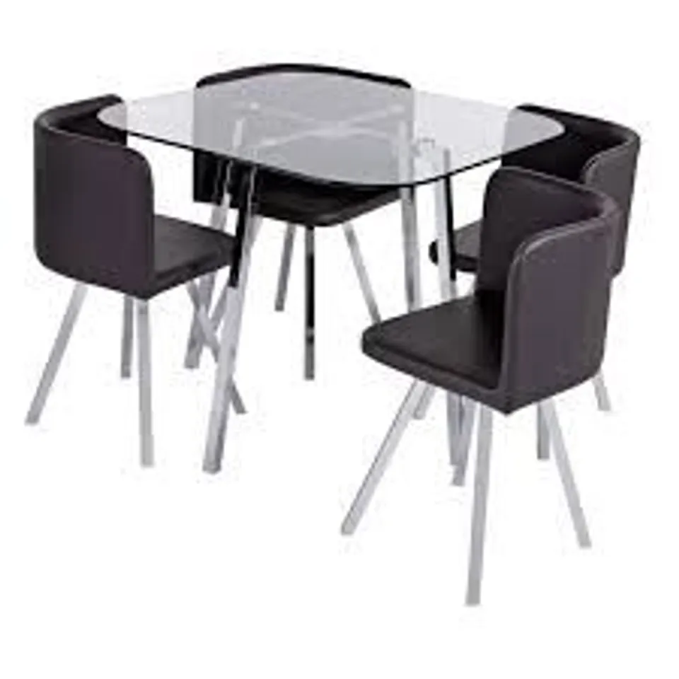 BOXED SET OF 4 ELSIE DINING CHAIRS (1 BOX)
